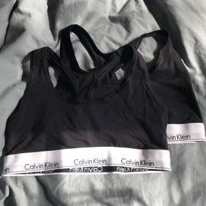 NEVER WORN CALVIN SPORT BRAS